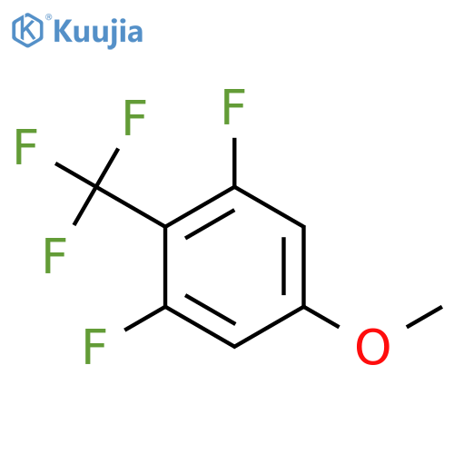 3,5-Difluoro-4-trifluoromethylanisole structure
