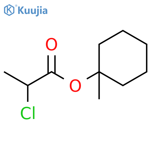 1-Methylcyclohexyl 2-chloropropanoate structure