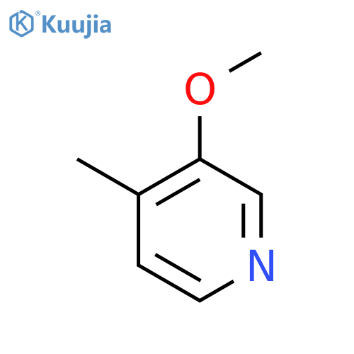 3-Methoxy-4-methylpyridine structure