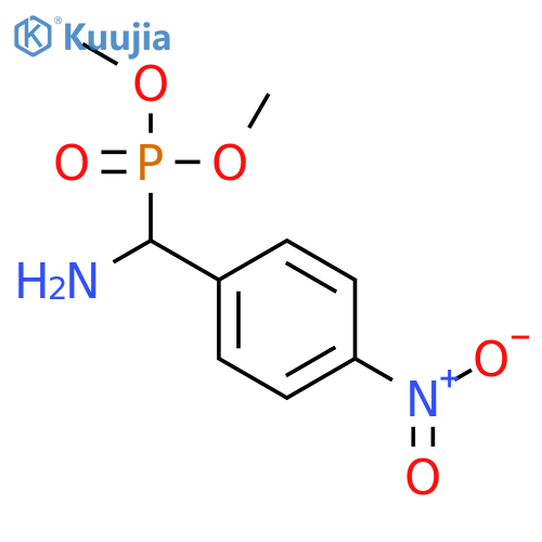 Phosphonic acid, [amino(4-nitrophenyl)methyl]-, dimethyl ester, (±)- structure