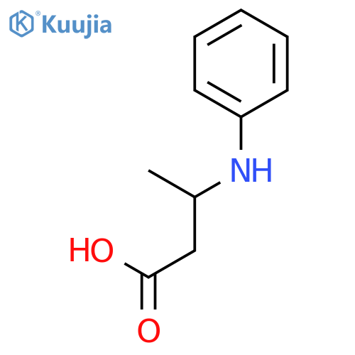 (S)-3-(Phenylamino) butanoicacid structure