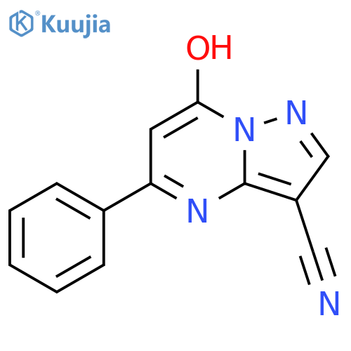 5-Phenyl-7-hydroxypyrazolo[1,5-a]pyrimidine-3-carbonitrile structure