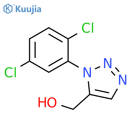 [1-(2,5-dichlorophenyl)-1H-1,2,3-triazol-5-yl]methanol structure