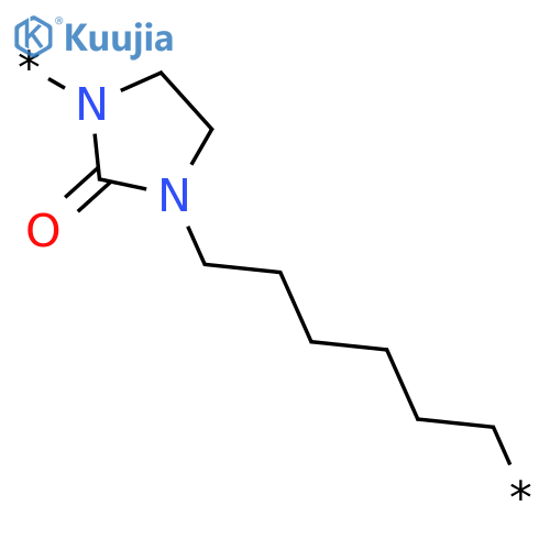 Poly[(2-oxo-1,3-imidazolidinediyl)-1,6-hexanediyl] structure