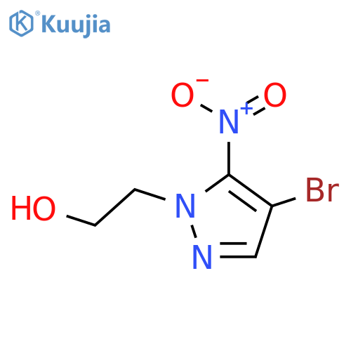 2-(4-Bromo-5-nitro-1H-pyrazol-1-yl)ethanol structure