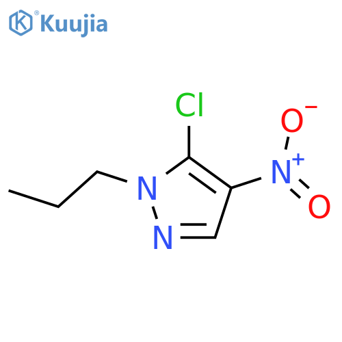 5-Chloro-4-nitro-1-propyl-1H-pyrazole structure