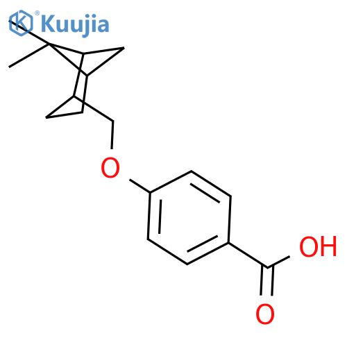 BENZOIC ACID, 4-[(6,6-DIMETHYLBICYCLO[3.1.1]HEPT-2-YL)METHOXY]- structure