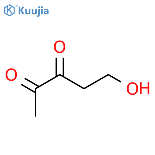 2,3-Pentanedione,5-hydroxy- structure