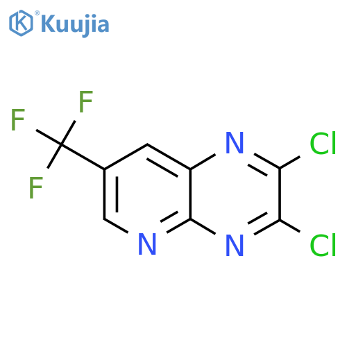 2,3-Dichloro-7-(trifluoromethyl)pyrido2,3-bpyrazine structure