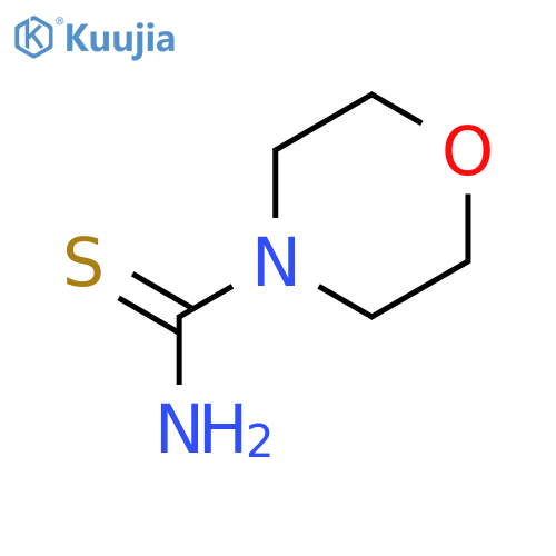 morpholine-4-carbothioamide structure