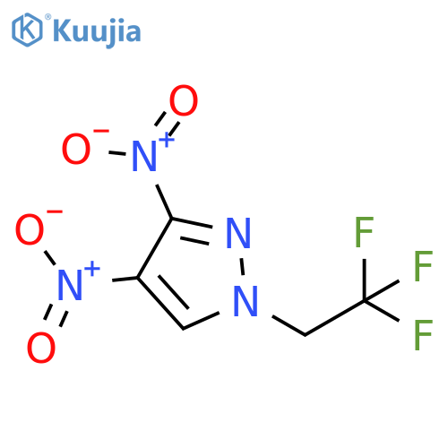3,4-dinitro-1-(2,2,2-trifluoroethyl)-1H-pyrazole structure