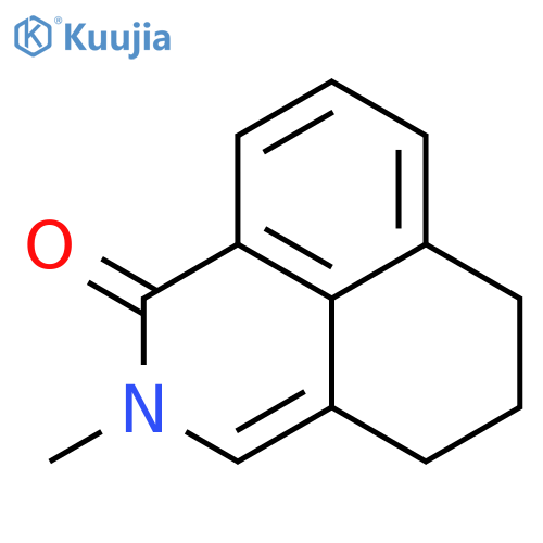 1H-Benz[de]isoquinolin-1-one, 2,4,5,6-tetrahydro-2-methyl- structure