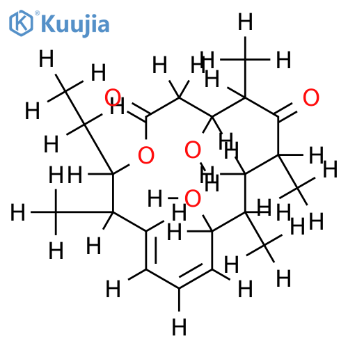 2,3-Dihydro-3,9-dihydroxy-9-deoxo-5-deoxy-5-oxoprotomycinolide IV structure