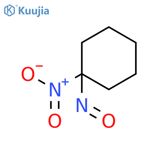 Cyclohexane,1-nitro-1-nitroso- structure