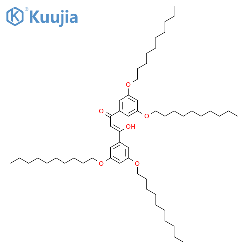 2-Propen-1-one, 1,3-bis[3,5-bis(decyloxy)phenyl]-3-hydroxy-, (Z)- structure