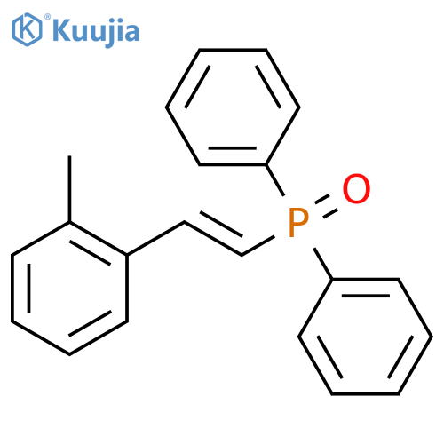 Phosphine oxide, [(1Z)-2-(2-methylphenyl)ethenyl]diphenyl- structure