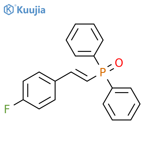 Phosphine oxide, [(1Z)-2-(4-fluorophenyl)ethenyl]diphenyl- structure