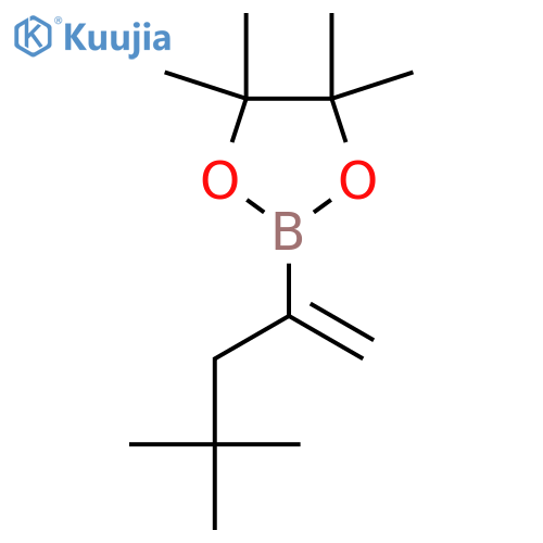2-(4,4-Dimethylpent-1-en-2-yl)-4,4,5,5-tetramethyl-1,3,2-dioxaborolane structure