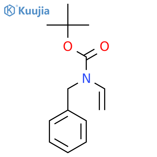 tert-Butyl benzyl(ethenyl)carbamate structure