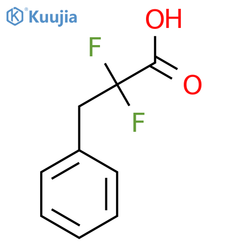 2,2-Difluoro-3-phenylpropanoic acid structure