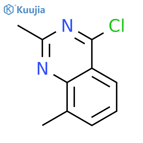 4-Chloro-2,8-dimethylquinazoline structure