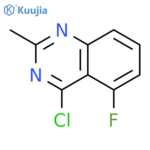 4-Chloro-5-fluoro-2-methylquinazoline structure