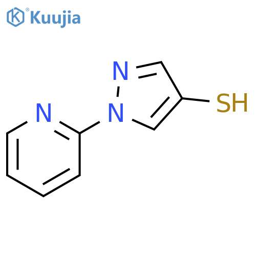 1-Pyridin-2-yl-1H-pyrazole-4-thiol structure