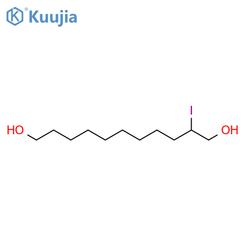 1,11-Undecanediol, 2-iodo- structure