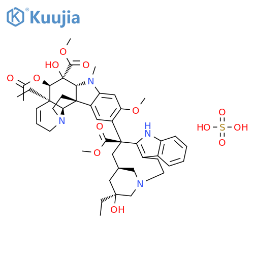 Vinblastine sulfate structure
