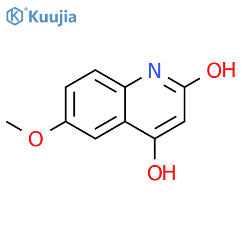 2,4-Dihydroxy-6-methoxyquinoline structure