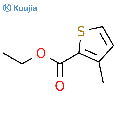 Ethyl 3-methylthiophene-2-carboxylate structure