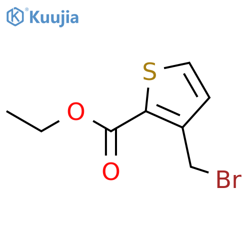 Ethyl 3-(bromomethyl)thiophene-2-carboxylate structure