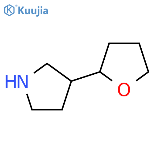 3-(oxolan-2-yl)pyrrolidine structure