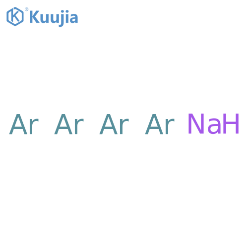 Argon, compd. with sodium (4:1) structure
