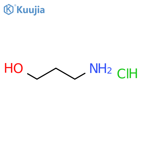 3-Amino-1-propanol hydrochloride structure