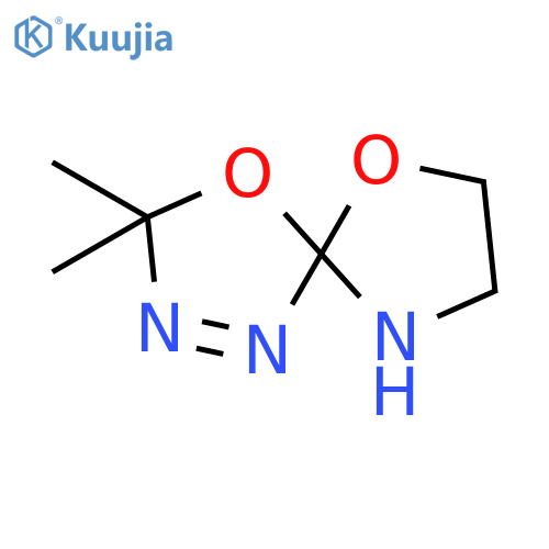 3,3-Dimethyl-4,6-dioxa-1,2,9-triazaspiro[4.4]non-1-ene structure