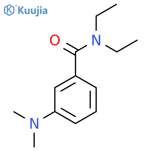 Benzamide, 3-(dimethylamino)-N,N-diethyl- structure