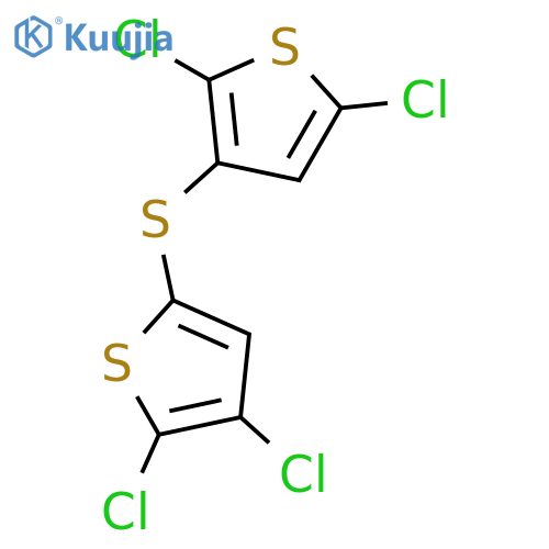 Thiophene, 2,3-dichloro-5-[(2,5-dichloro-3-thienyl)thio]- structure