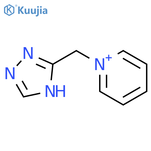 Pyridinium, 1-(1H-1,2,4-triazol-3-ylmethyl)- structure