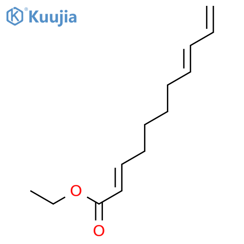 2,8,10-Undecatrienoic acid, ethyl ester, (E,E)- structure