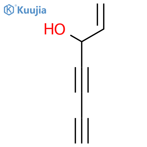 1-Heptene-4,6-diyn-3-ol structure