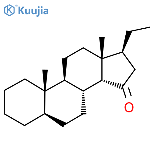 (5R,8R,9S,10S,13R,14R,17S)-17-Ethyl-10,13-dimethyl-1,2,3,4,5,6,7,8,9,11,12,14,16,17-tetradecahydrocyclopenta[a]phenanthren-15-one structure
