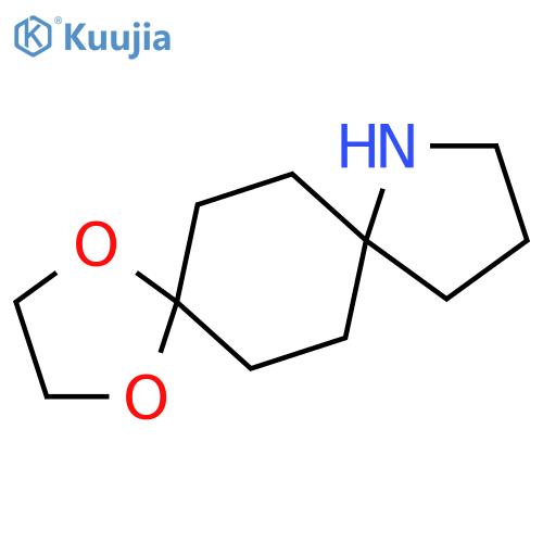 1,4-dioxa-9-azadispiro[4.2.4^{8}.2^{5}]tetradecane structure
