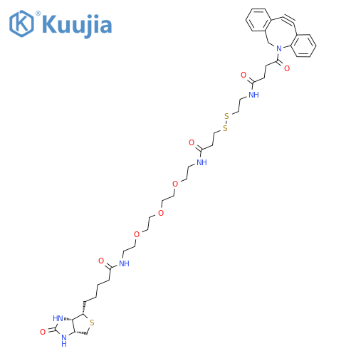 DBCO-S-S-PEG3-Biotin structure
