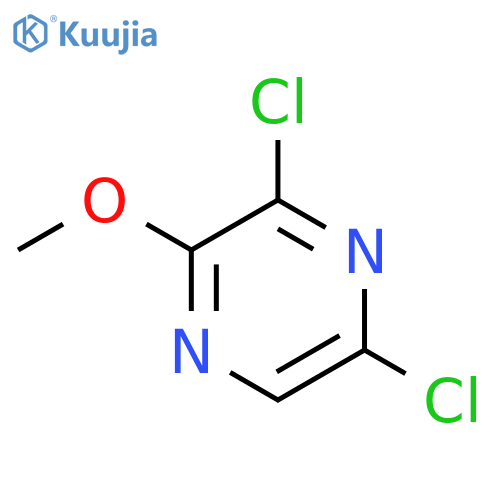 3,5-dichloro-2-methoxypyrazine structure