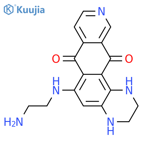 8,9-Piperazine Pixantrone structure