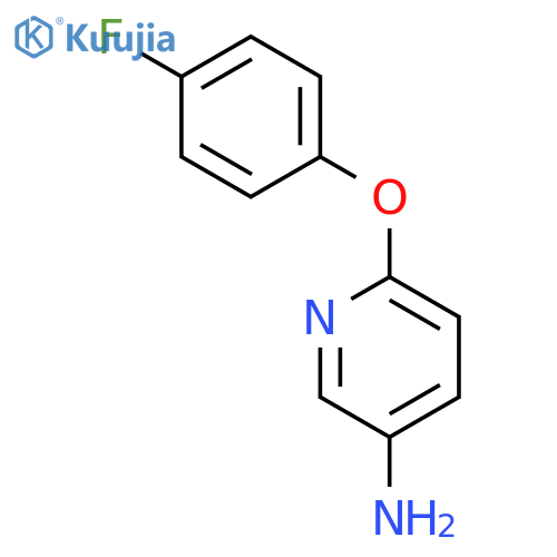 6-(4-Fluorophenoxy)pyridin-3-amine structure