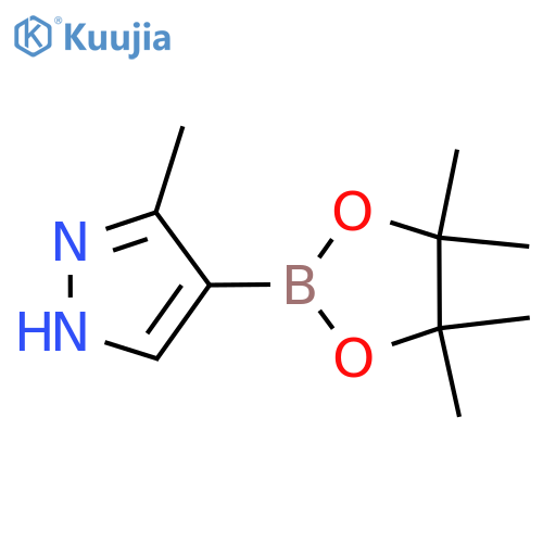 3-Methyl-4-(4,4,5,5-tetramethyl-1,3,2-dioxaborolan-2-yl)-1H-pyrazole structure