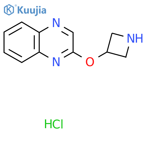 2-(Azetidin-3-yloxy)quinoxaline hydrochloride structure