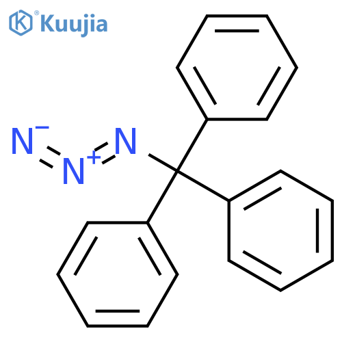 Triphenylmethyl Azide structure